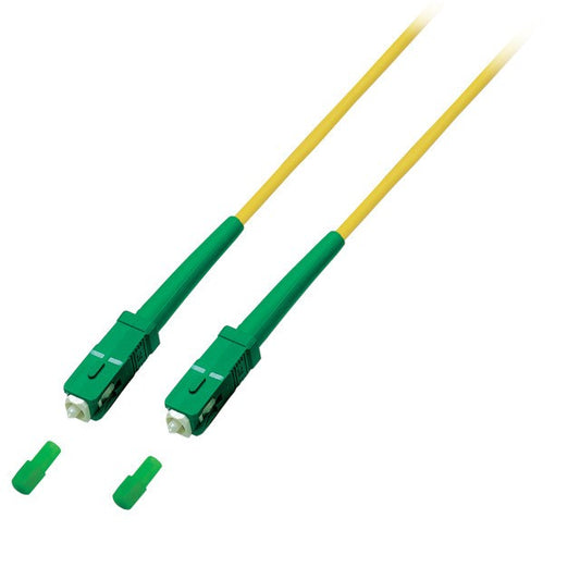 OS2 simplex glasvezel kabel SC/APC-SC/APC 7,50m